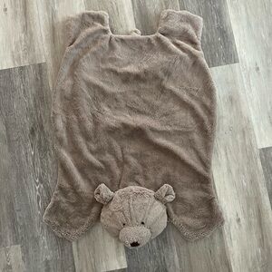 POTTERY BARN KIDS BEAR PLUSH FUR PLAY MAT, baby/toddler